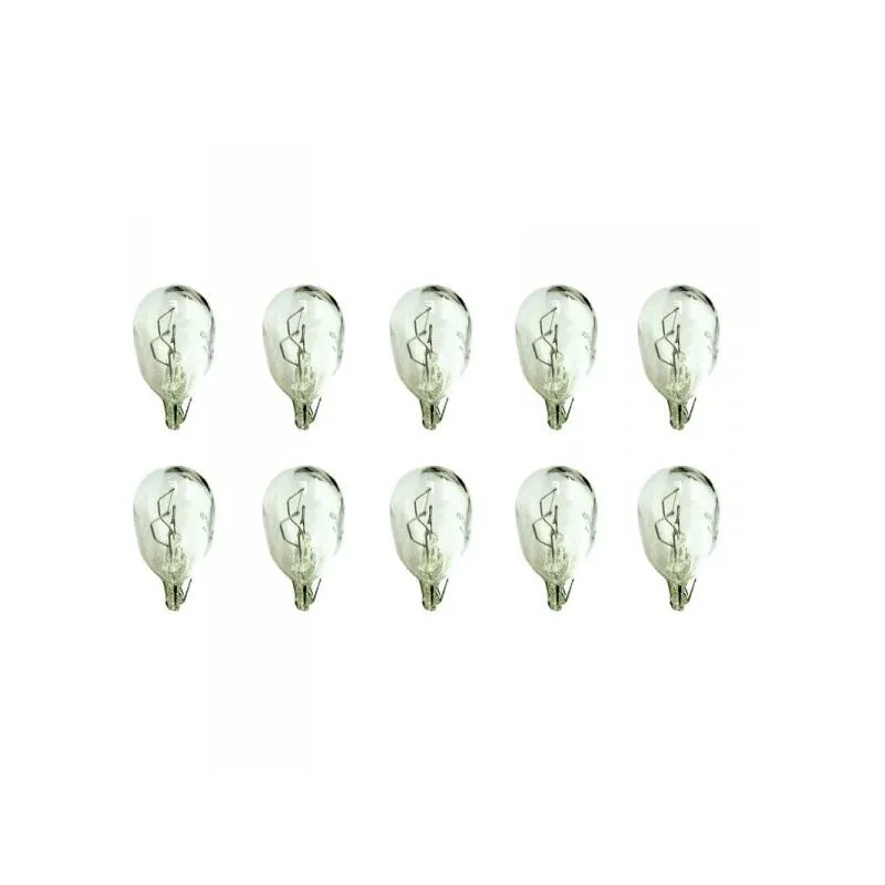 Carall - 10 Pezzi Lampada Alogena T20 W21/5W 12V 21/5W