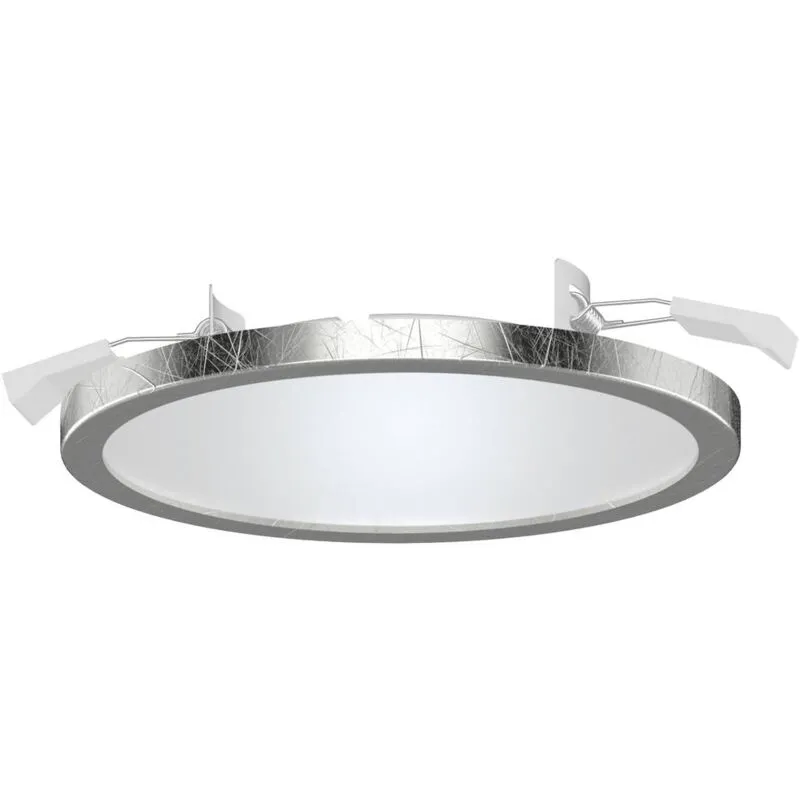 Lightme - LM85667 Aqua Lampada led da incasso led (monocolore) 8 w Foglia argentata (lucida)