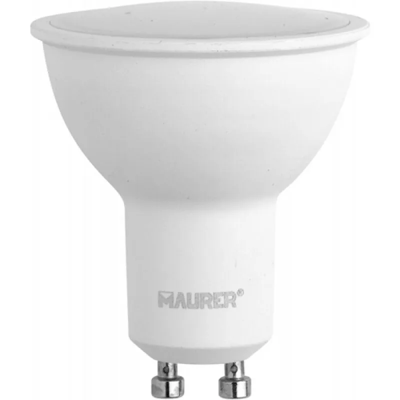 Maurer - lampada faretto led milky GU10 220V 5W 500L 4000K l.neutra