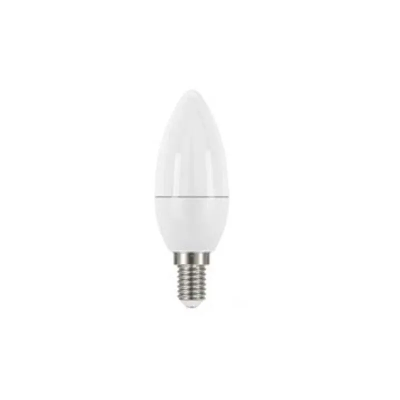 Airam - Lampada led oliva opale e14 - 7.5w - 6500°k fredda - 806 lm - 280° - 38x110h 5 pezzi