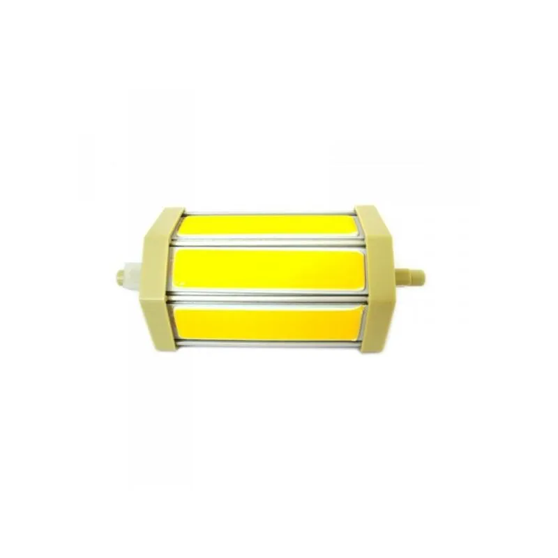 Lampada Led R7S RX7S Lineare Dimmerabile 118mm cob 9W = 90W 220V Bianco Caldo