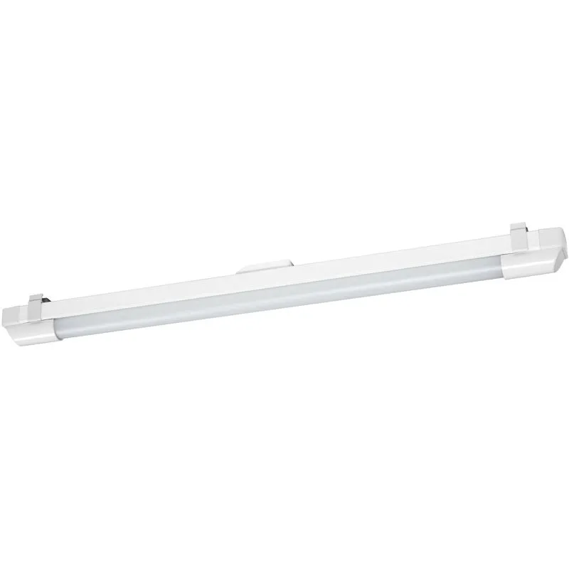 Striscia led luminosa: a soffitto, led power batten / 12 w, 220…240 v, Ampiezza fascio luminoso: 170°, bianco caldo, 3000 k, Materiale: Stahl, IP20