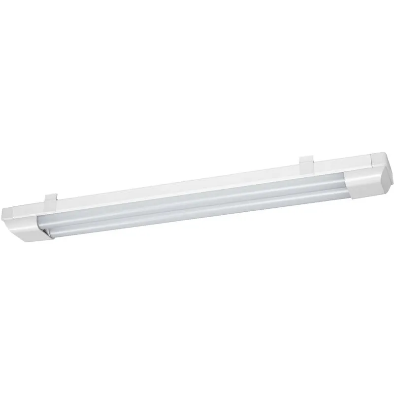 Striscia led luminosa: a soffitto, led power batten / 24 w, 220…240 v, Ampiezza fascio luminoso: 170°, Bianco freddo, 4000 k, Materiale: Stahl, IP20