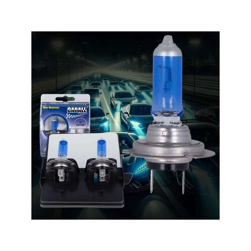 Carall - Lampada H7 24V 70W PX26d Con Effetto xenon Bianco Camion