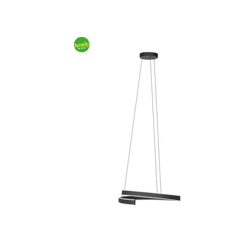 Eglo - Lampadario Sospeso Andabaia-Z Ø60cm Nero cct 42,5W