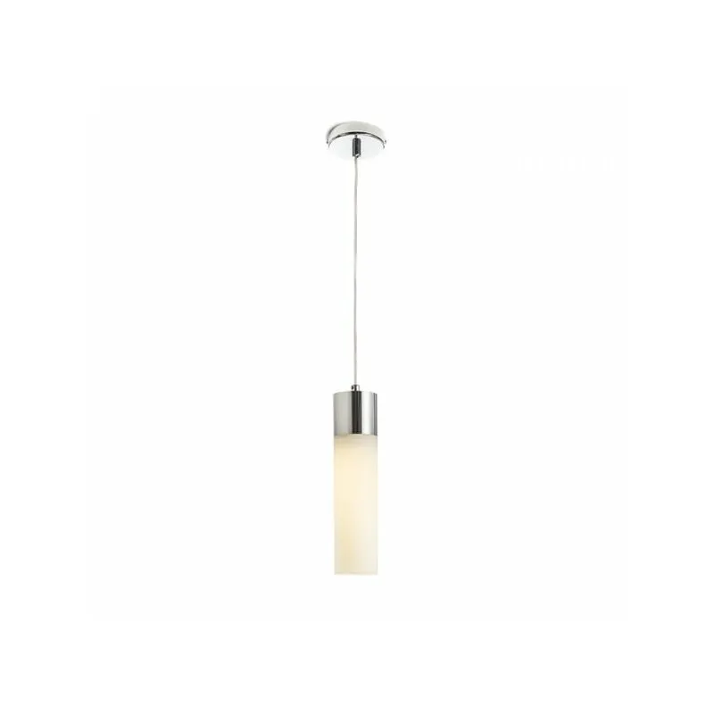 Rendl Light - Lampadario Lampada eight a sospensione vetro opalino/cromo 230V E27 28W