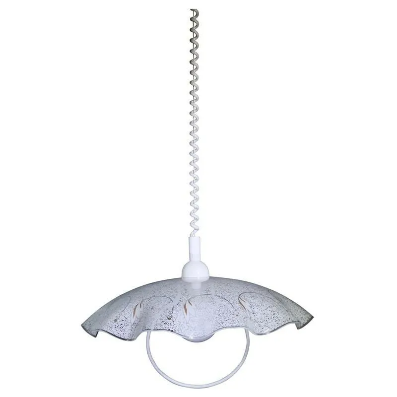  - camilla lampada saliscendi da soffitto E27 1 luce 45CM