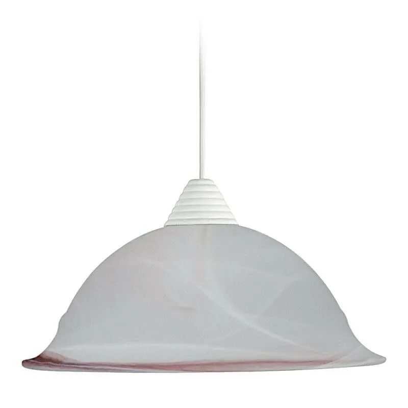 Lidia lampada sospensione da soffitto E27 1 luce 30CM tabacco