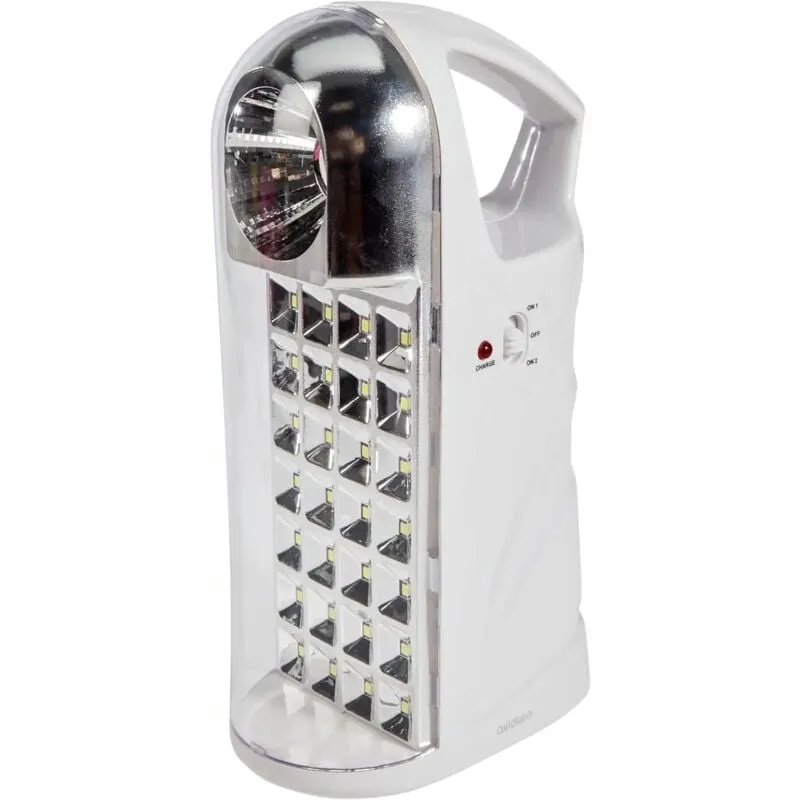 Avidsen - 103652 Lampada di Emergenza con 28 led smd, Alta Efficienza Classe a