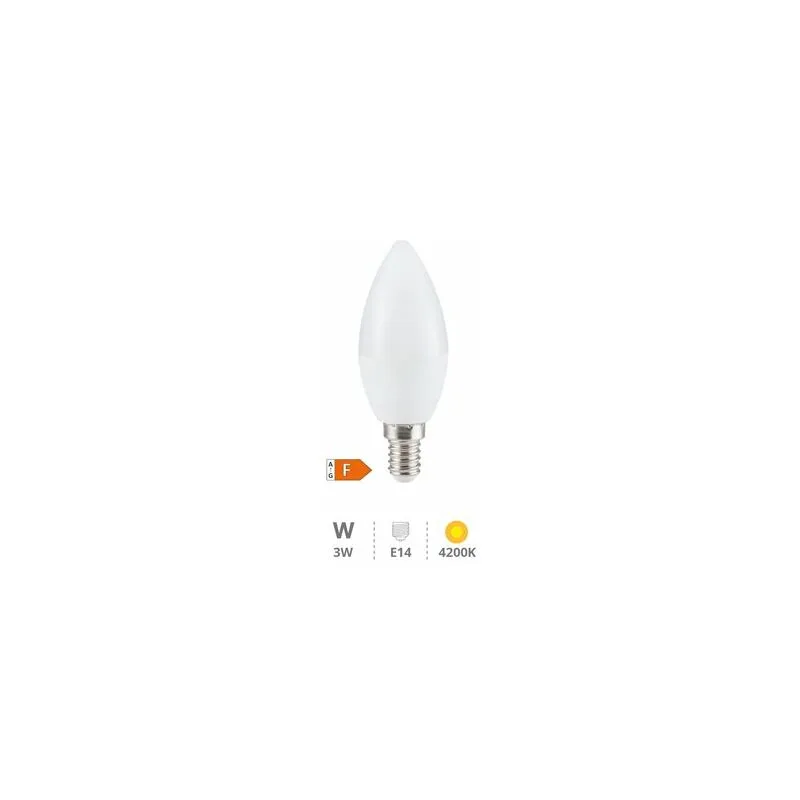  - Lampadina a candela led E14 3W 250lm 4200K