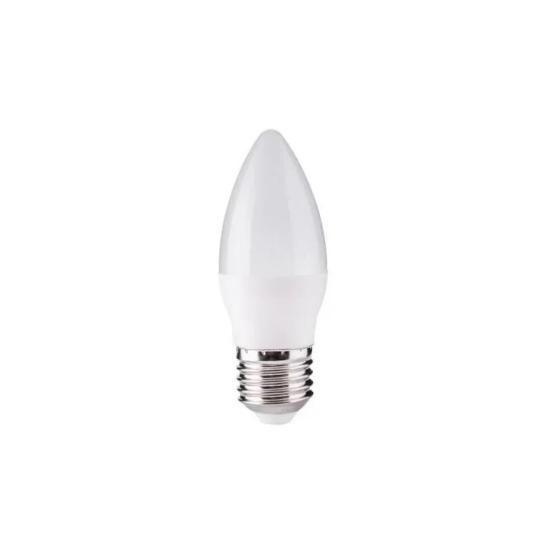 Barcelona Led - Lampadina led a candela E27 C37 4,2W 300lm Opale - Bianco Caldo