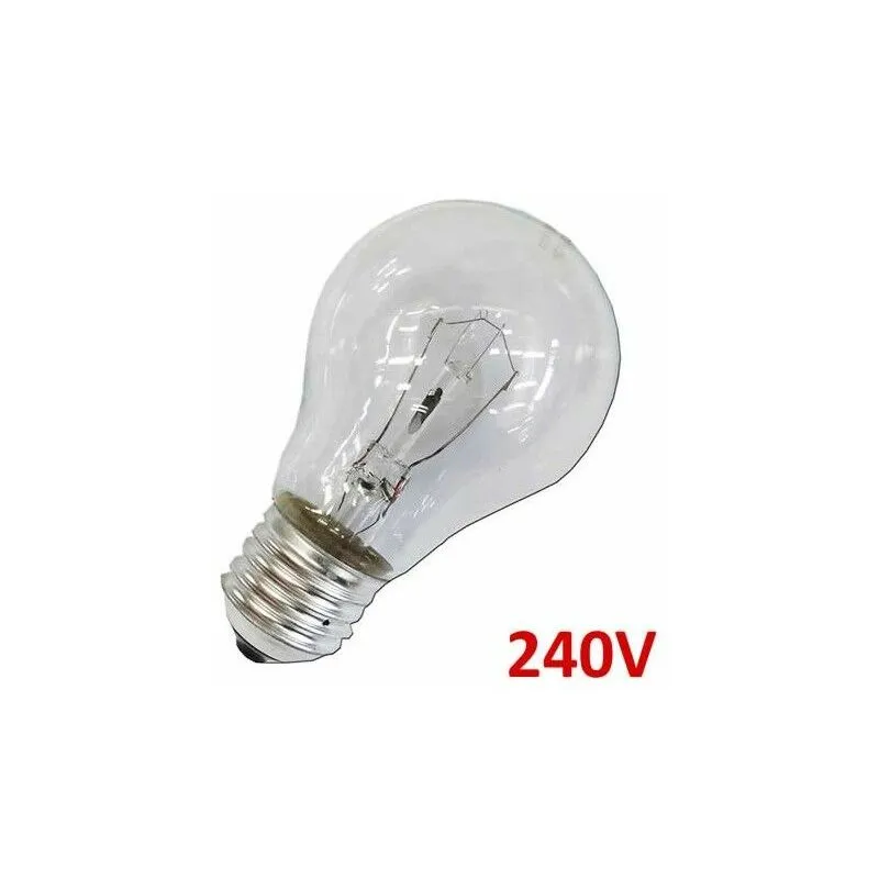 Bel-light - Lampadina a incandescenza standard trasparente 100w e27 solo per uso industriale