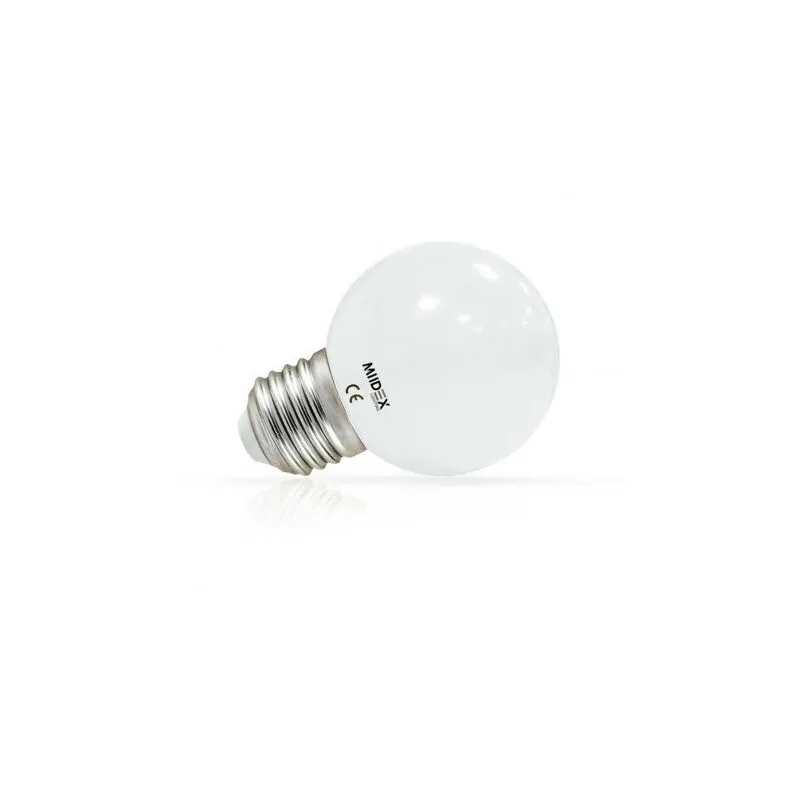 Vision-el - Lampadina led E27 1W 50lm G45 - Bianco Giorno 6000K