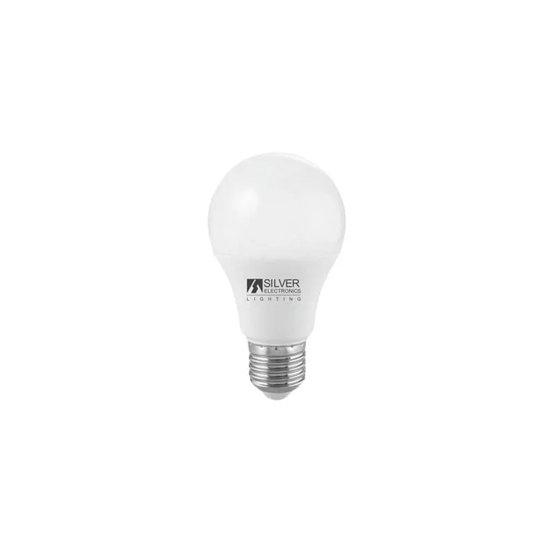 Silver Electronics - Lampadina a led E27 15w 230v Luce 4000k Standard 1982527