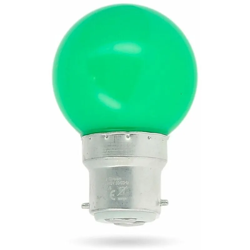 Lampadina a LED verde da 1 watt (equivalente a 10 watt) Garingu Guinguette
