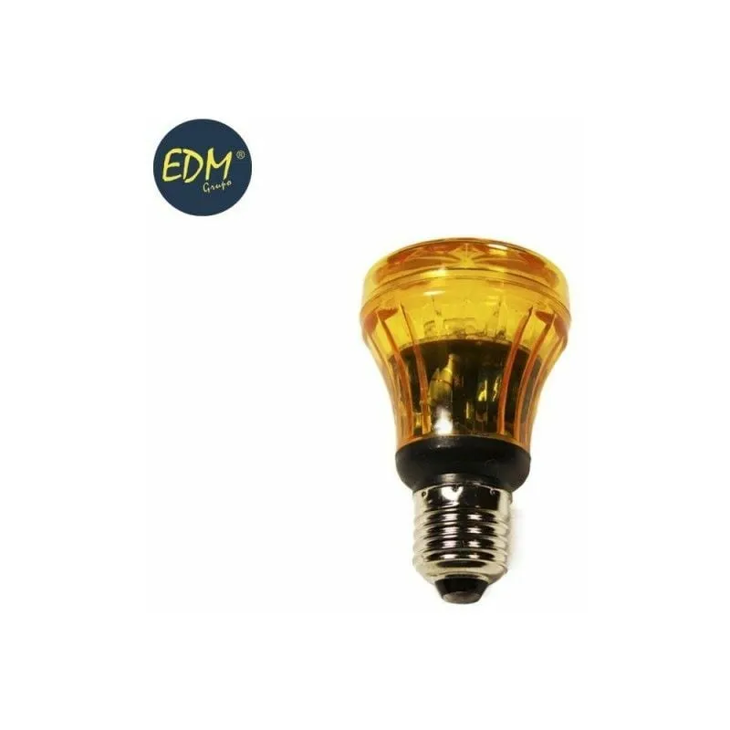  - Lampadina flash gialla E27 da 1 w