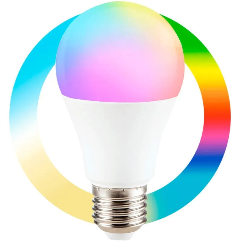 Barcelona Led - Lampadina intelligente led wifi E27 - rgb + cct - 9W