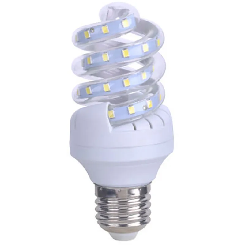 Lampadina lampada a led smd 2835 3W watt E27 spirale basso consumo luce fredda