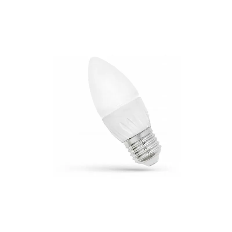 Lampadina led 6W fredda E27 230V WOJ+13062 chandelle