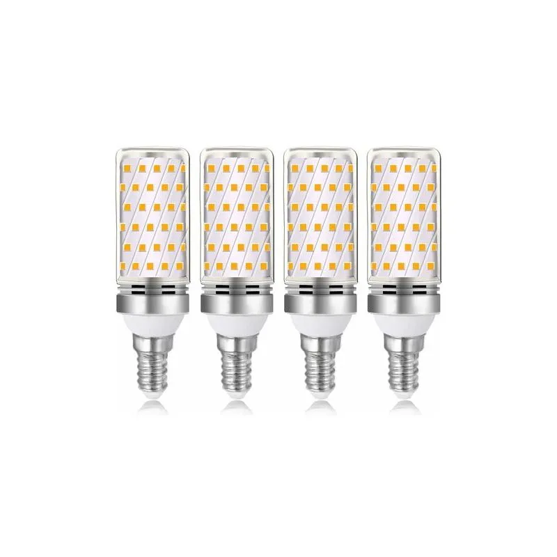 Lampadina LED a mais E14 16W Bianco caldo 3000K, 1600LM, Equivalente alogena E14 120W, CA 230V, Non dimmerabile, Lampada LED a mais E14 con base