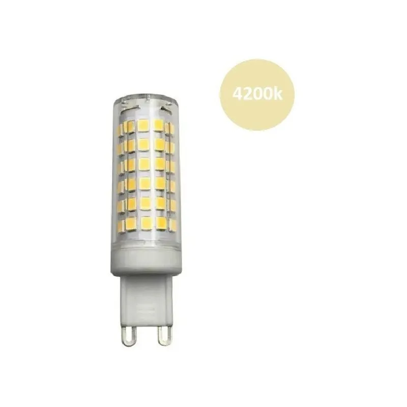 Lampadina led attacco G9 7w 75D luce bianca fredda naturale calda alta luminosità Naturale 4000k