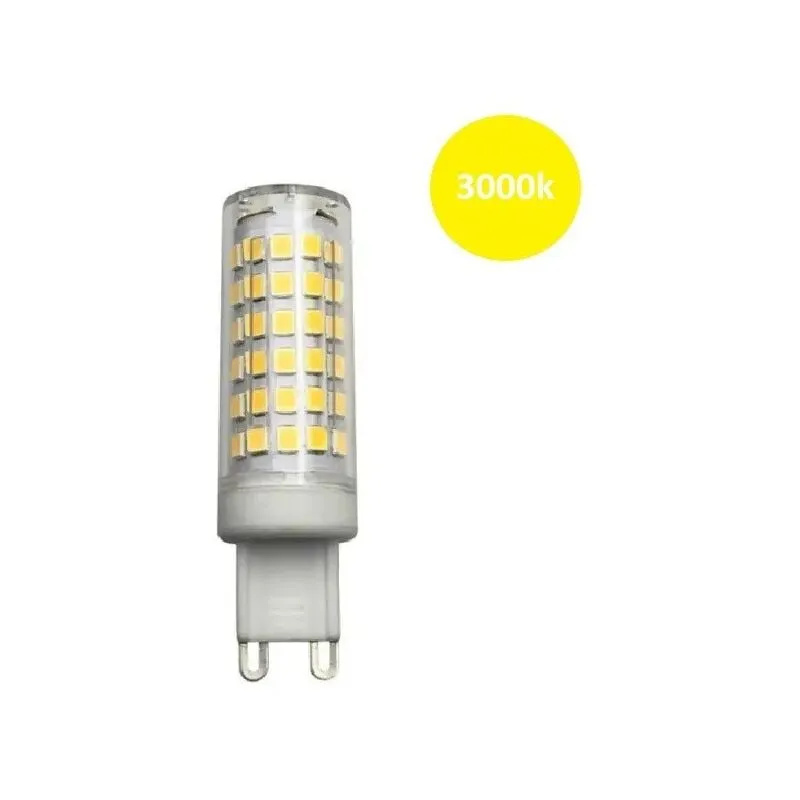 Lampadina led attacco G9 7w 75D luce bianca fredda naturale calda alta luminosità calda 3000k