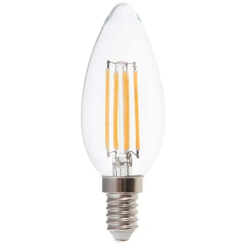 V-tac - Lampadina led E14 6W 130LM/W Candela Filamento Bianco Freddo