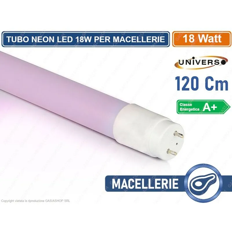 T8-120brs Smd Tubo Led T8 G13 18w Lampadina 120cm Per Macellerie