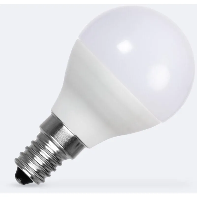 Lampadina led E14 4W 360 lm G45 Bianco Freddo No Flicker 6500K