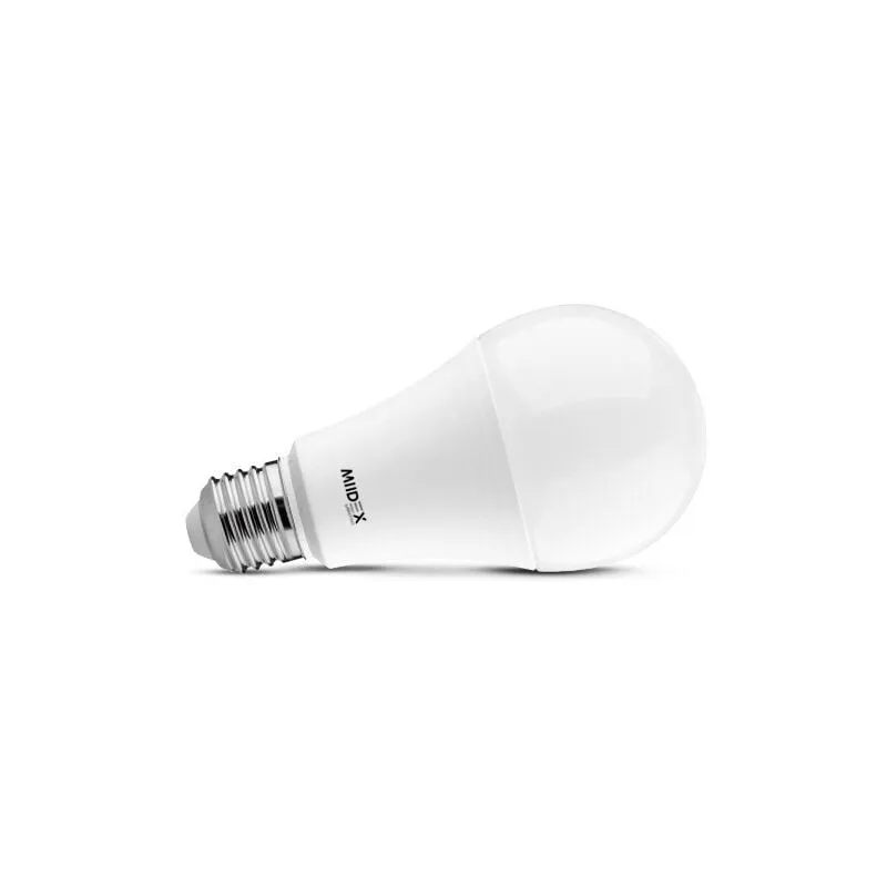 Miidex Lighting - Lampadina led E27 Lampadina - 16W - 1900lm - 4000K Bianco Naturale - Ø71mm - Angolo 180°