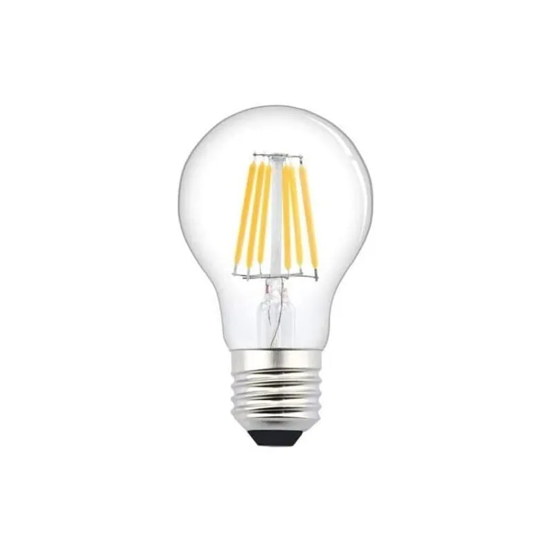 Asia Led - Lampadina led E27 dimmerabile a Filamento A60 6w 2700k Luce Calda