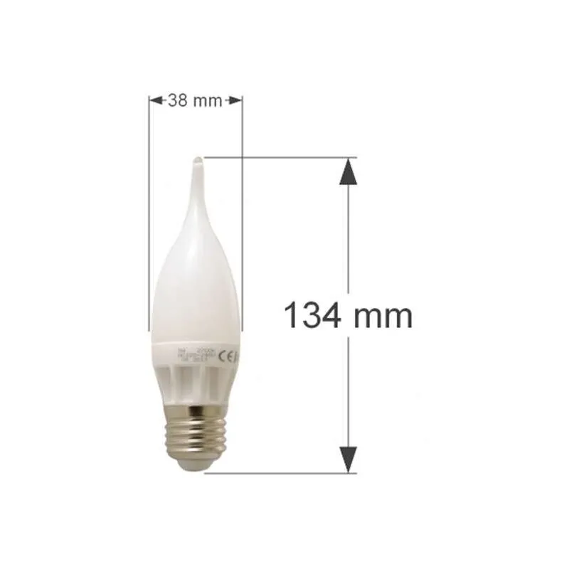 Lampadina led E27 Fiamma C30 soffiare 5W 400lm 270° - Bianco naturale 4000K