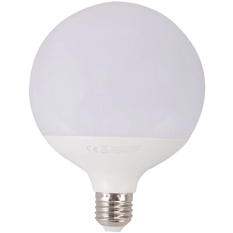 Lampadina Led E27 G120 a globo 20W Bianco caldo 3000K Aigostar