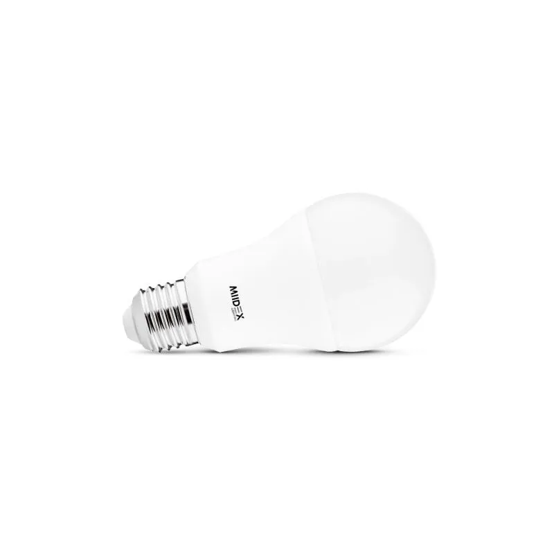 Miidex Lighting - Lampadina led E27 Lampadina - 13W - 1521lm - 6500K Bianco Naturale - Angolo 180° - Ø60mm