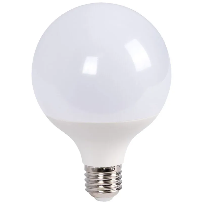 Barcelona Led - Lampadina decorativa led globo - E27 G95 - 15W - Bianco Freddo