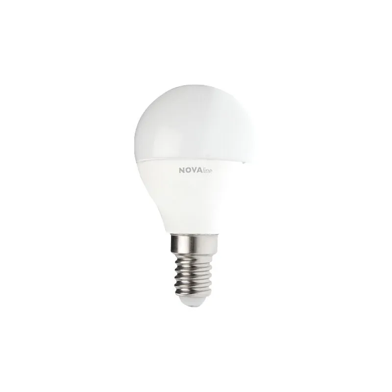 Nova Line - Lampadina Led Sfera 5,5 w E14, Luce Fredda 6500 k novaline