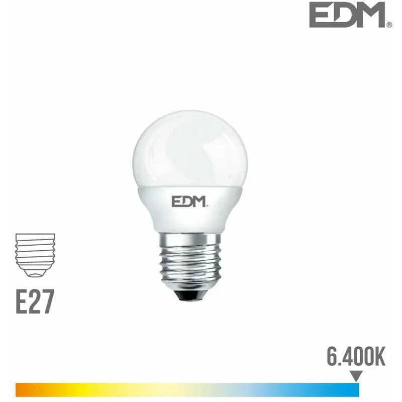  - Lampadina led E27 da 5W equivalenti a 35W - Day White 6400K