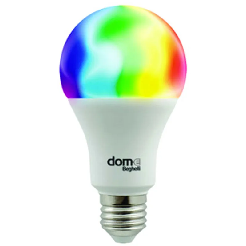 Lampada smart wi-fi led goccia dom-e rgb+w dynamic e27 - 11w - 2700 a 6500°k - 1055 lm - 65x134h