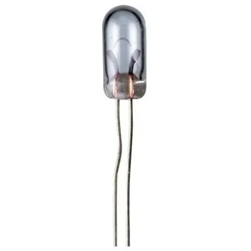 Lampadina a incandescenza miniatura t1 modellismo radio 0,84 watt 14 volt