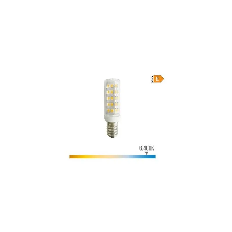  - Lampadina tubolare led E14 6,5W 800lm 6.400k luce fredda