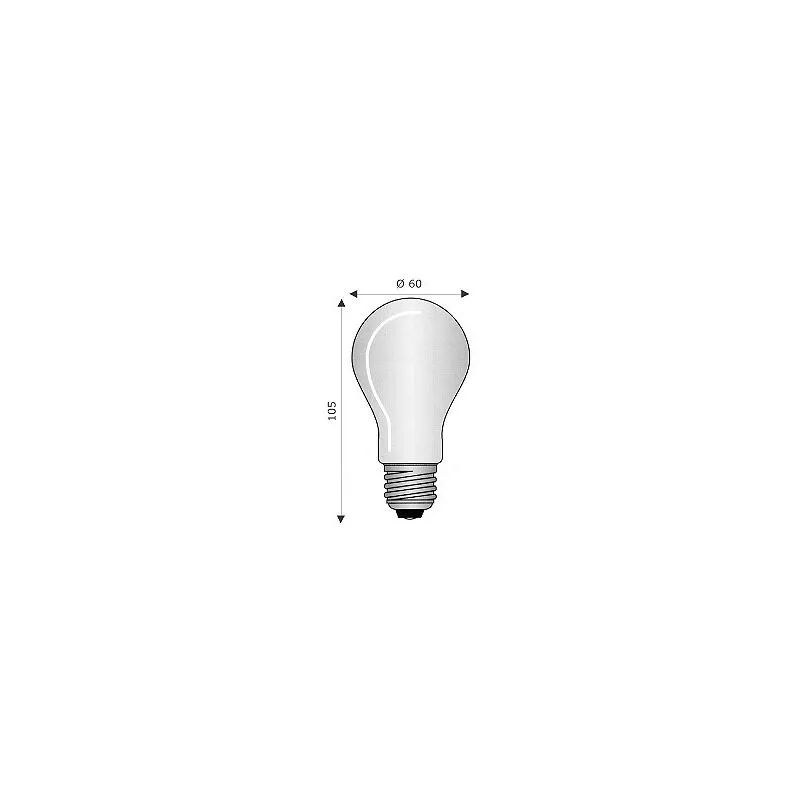 Wimex - Lamp.E27 60X105 24V 25W Fr ( cod. 4130134 )