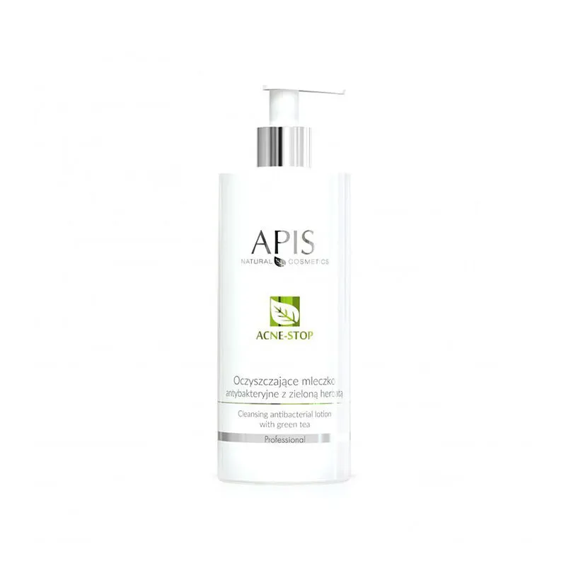 Latte detergente antiacne antibatterico Apis. con tè verde 500 ml