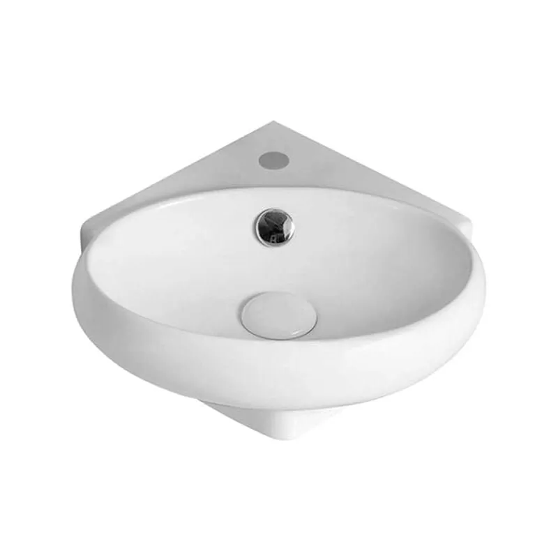 Dianflex - lavabo ad angolo modello LN57 Sanitari Ceramica linpha 38x36 Lavandino Bianco