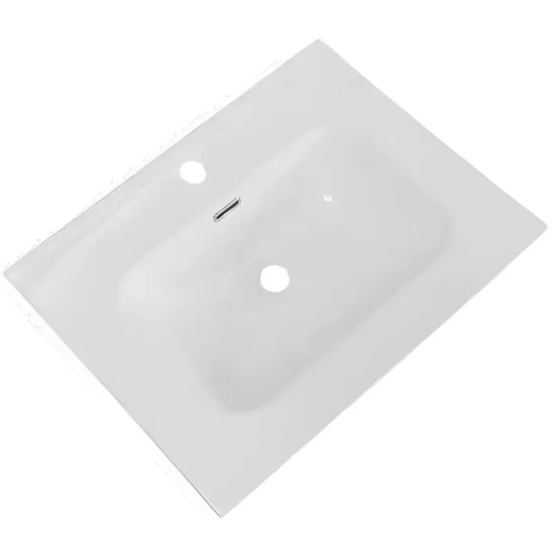 Iperbriko - Lavabo da appoggio 61x46.5x14 cm bianco