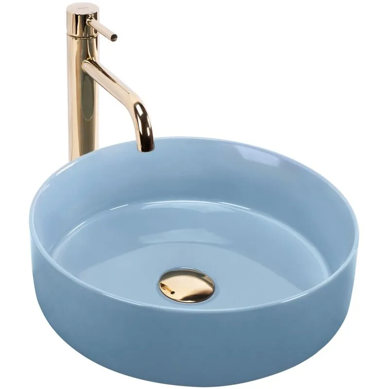  - lavabo da appoggio sami l.blue shiny