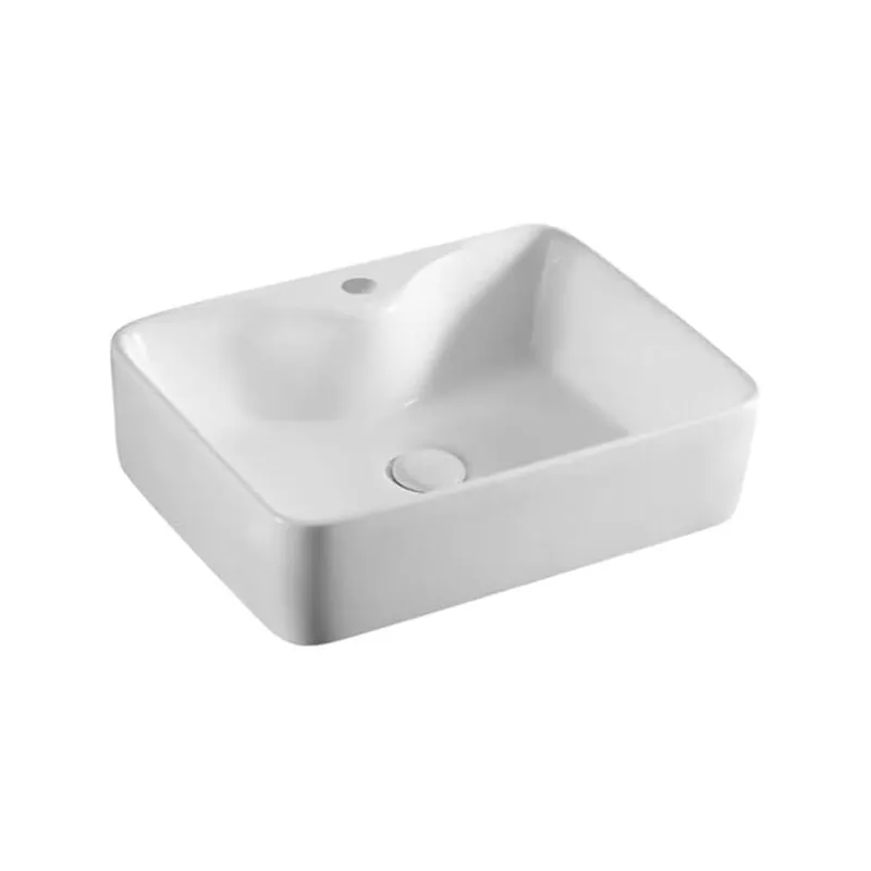 Dianflex - lavabo di appoggio Mod LA34 Sanitari Ceramica linpha 49x38 Lavandino Bianco