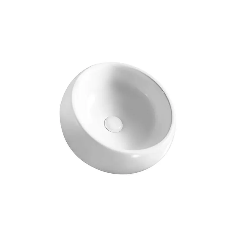 Dianflex - lavabo di appoggio Mod LA37 Sanitari Ceramica linpha dm 39.5 Lavandino Bianco