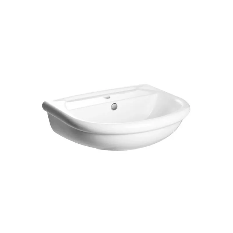 Lavabo in ceramica bianca serie dalia cm.56 Barbottina