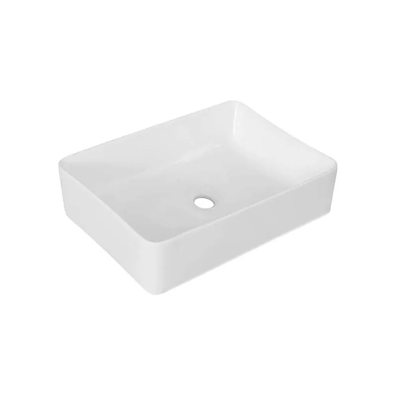 Dianflex - Lavabo rettangolare da appoggio&quotLA 49&quot dimensioni 40,5 x 30,5 cm in ceramica