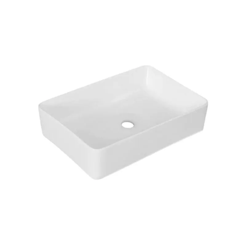 Dianflex - Lavabo rettangolare da appoggio&quotLA 50&quot dimensioni 55 x 39 cm in ceramica